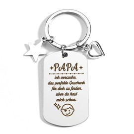 BOMEON Father's Day Gift Keyring Dad Gift For Men Gift Ideas For Dad Gifts For Dad Gift Dad Father's Day Gifts For Dad Birthday Gift For Dad, dad2