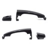 8Pcs Front Rear Left Right Exterior Black Door Handle Set