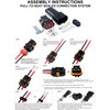 2 Pin Metri-Pack Waterproof Connector 10-12awg Terminals and Seals 46Amp