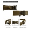 Tactical Dog Collar with Bungee Dog Leash Adjustable Dog Collar