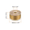 sourcing map Prewound Bobbin Thread Set of 5pcs with Storage