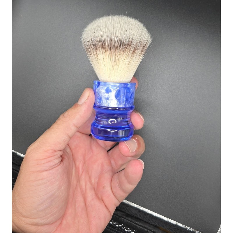 The Razor Company Shave Brush - TRC 24mm Blue Pearlized