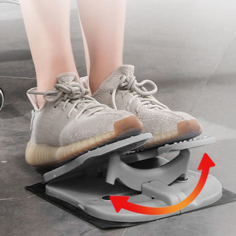 Mini Stepper Trainer, Convex Massage Point, Foldable, Lightweight and Compact,