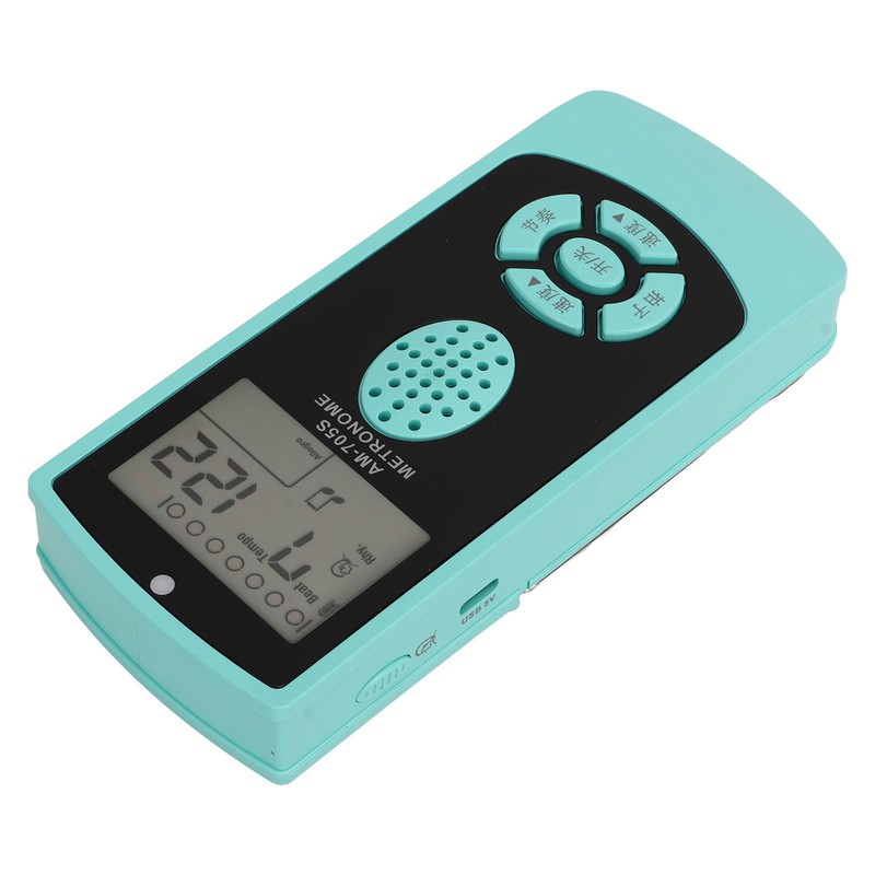 Electronic Metronome Rechargeable High Accuracy Universal Digital Metronome for Guitar