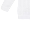 Lilax Baby Boy Cable-Knit Basic Knit Cardigan Sweater (12-18 Months,White)