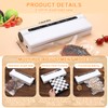 CXGFVRE Vacuum Sealer, 75KPA Strong Suction, Dry/Wet Modes vacuum sealer