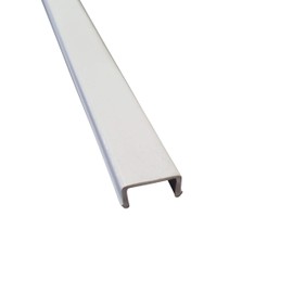 Motorhome Trailer and RV 8' Elixir Rigid Insert Trim Screw Cover (Polar White)