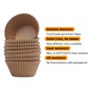 Bake Choice Non-Stick 400pcs Mini Cupcake Liners for Baking, Natural