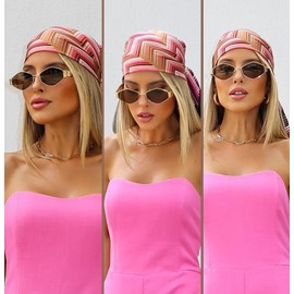 SDINM Trendy Hexagon Sunglasses for Women Retro Gold Metal Geometric Frame Sun Glasses Shades