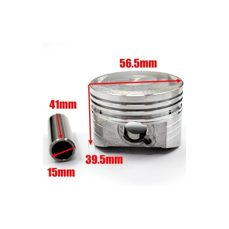 TDR 56mm Piston Ring Gasket Set for Lifan 150cc Engine