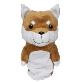Hokushin Trading Shiba Inu Head Cover for Driver (460cc Compatible) Animal Headcover WHC1726 Golf Cover Club Cover