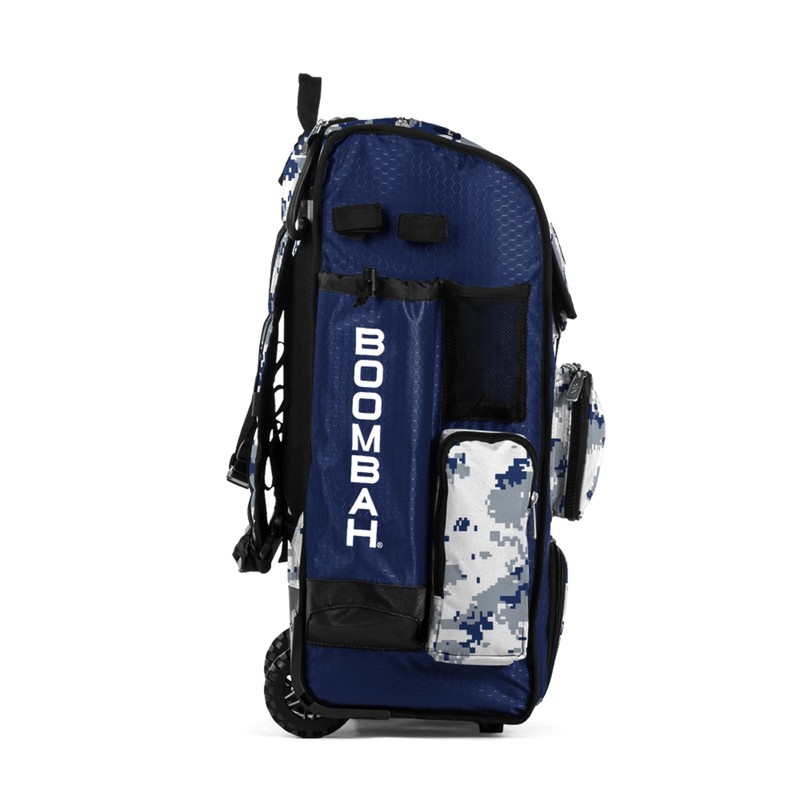 Boombah Rolling Superpack Hybrid Bat Pack PS-9051-3000C23 Digital Camo Royal/Gray