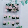24Pcs St. Patrick's Day Press on Nails Short Fake Nails