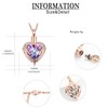 QGJNSGC Angle Wings Heart Urn Necklace for Men Women Cremation