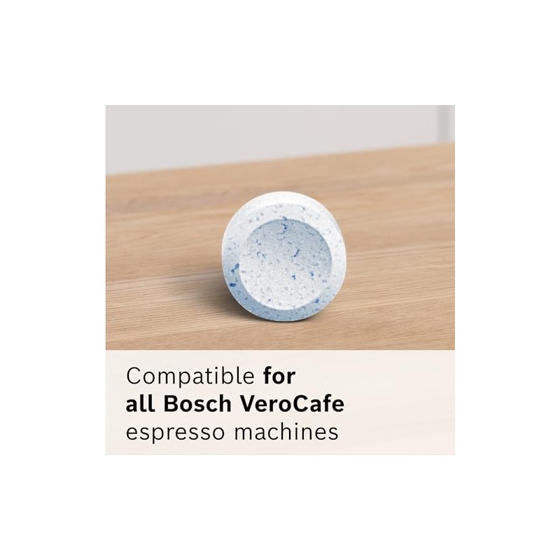 Bosch Cleaning Tablets for VeroCafe Espresso Machines - 10 Tabs