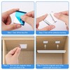 10pcs Under Cabinet Light Magnetic Strip, Replacement Magnetic Strips Lights