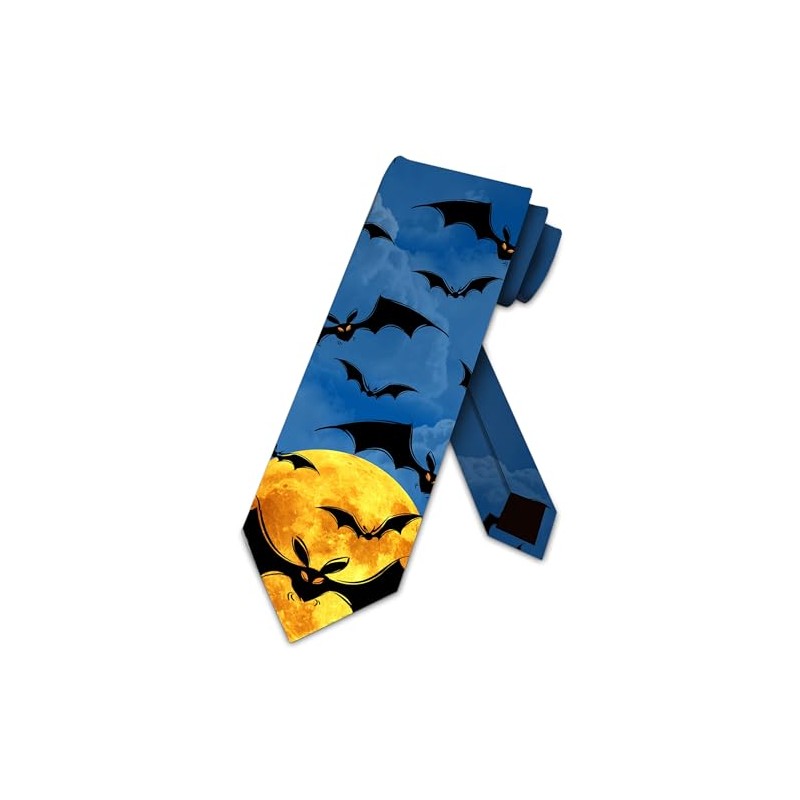 Corbata Flying Bats para hombre de Halloween por Three Rooker