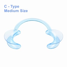C-shape mouth opener, dental C-shape mouth opener, mouth opener, challenge, cheek holder, mouth angle holder, for oral examination, treatment, teeth whitening
