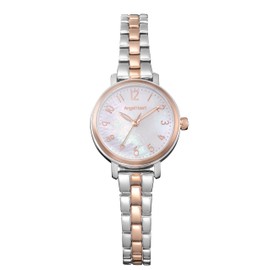 Angel Heart OA25PS-AM OA25PS-AM Women's Flowery Time Wristwatch, Kana Hashimoto, Solar, Combination Color, white pearl, Bracelet Type