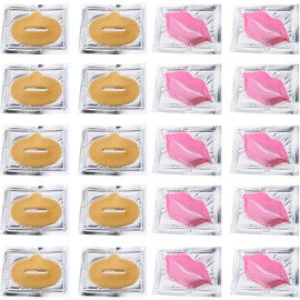 Ipetboom Mascarilla Labial y Volumen Varios estilos E Hidratante de Colágeno Exfoliante 20 Piezas Suaviza y Nutre y Volumen Varios estilos para Labios Adecuado para Cuidado Diario