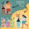 6x Bin Odour Neutraliser Stick On Freshener - Mediterranean Sun