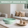 MUUBOOX 10" Decorative Bowl,Ceramic Fruit Bowl for Kitchen Counter,Coffee Table,