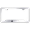 Infiniti Chrome Stainless Steel License Plate Frame by Au-Tomotive Gold,