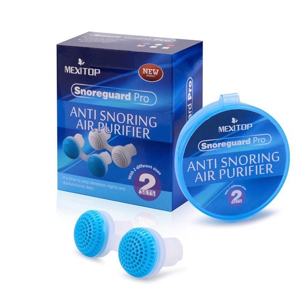 Anti Snoring Devices,Silicone Nose Clip Air Purifier Nose Breathing Apparatus Mini Nose Buds 2 Pairs