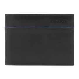 Piquadro Blue Square Revamp Men's Wallet RFID Nero, nero