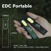 WARSUN T7 EDC Flashlight, Compact Multi-Mode Pocket LED Flashlight, USB-C