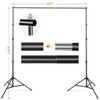 Yesker 8.5x10ft Green Screen Backdrop Kit with Stand Photography Greenscreen