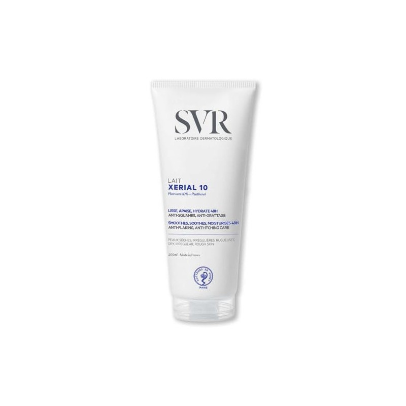 SVR Xerial Lait Loción 10 para Piel Seca, 200 ml