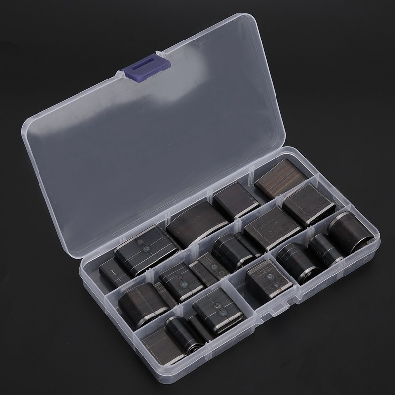 39Pcs Hollow Hole Cutter Punch Set Short Leather Belt Drilling