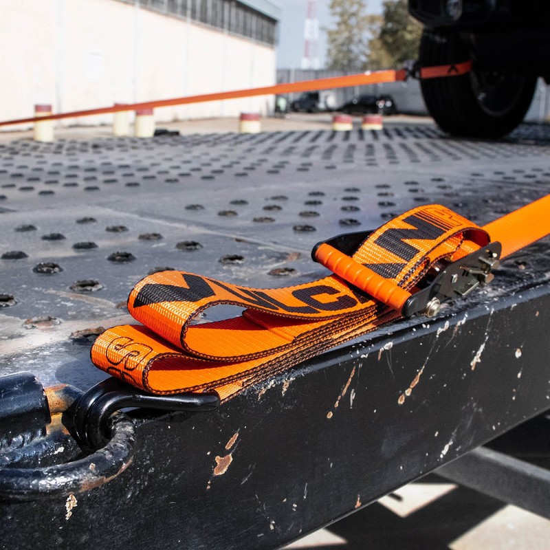 VULCAN Ratchet Strap with Wire Hooks - 2 Inch x