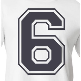 Números para planchar de 8 pulgadas de color blanco y negro para ropa, números de jersey, números grandes para planchar para números de transferencia de calor de jersey para uniforme deportivo