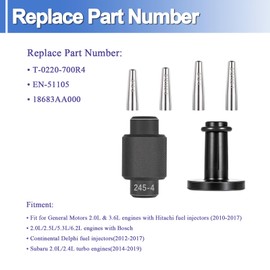 GM245 Fuel Injector Seals Tools Fit for GM Subaru Engines Replace #EN-49245, EN-51105, 18683AA000,1 Pack