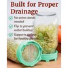 Elementi Sprouts Growing Kit for Wide Mouth Mason Jars, Set