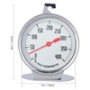 KooingTech Oven Thermometer, 0-400℃ Oven Temperature Gauge, Stainless Steel Dial