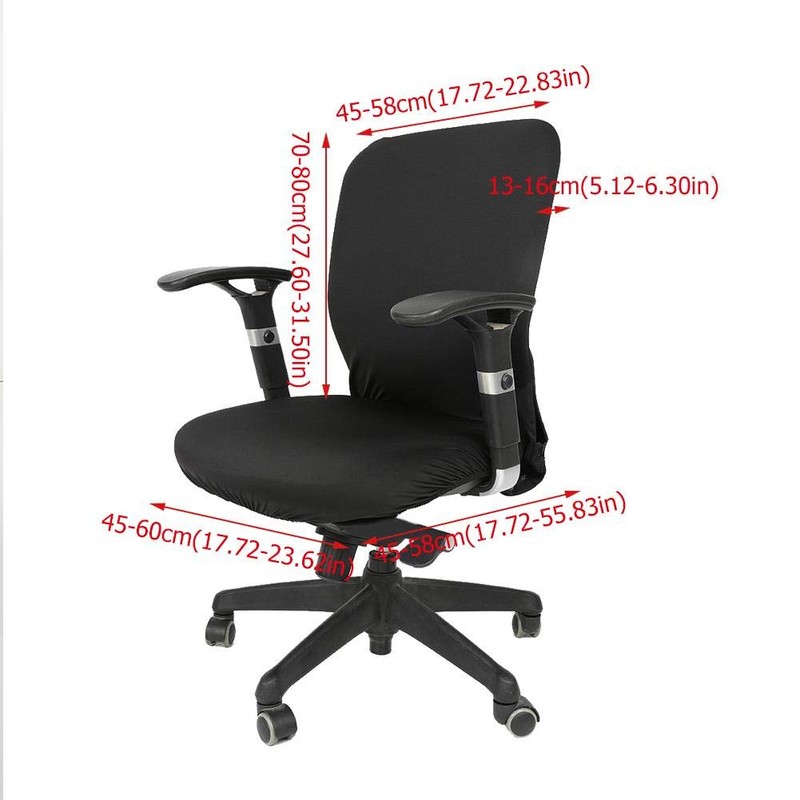 Funda para Silla de Oficina, Funda de Asiento de Silla