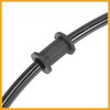 Partuto 90cm 35.43" Motorcycle Braided Brake Clutch Oil Hoses Line