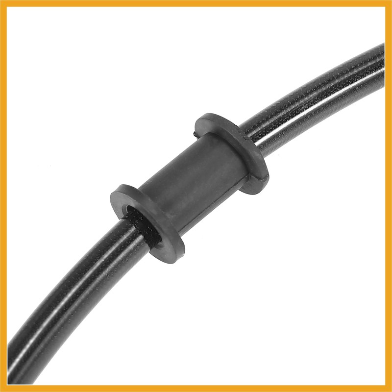 Partuto 90cm 35.43" Motorcycle Braided Brake Clutch Oil Hoses Line