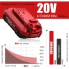 For CRAFTSMAN 2x 20V For Craftsman V20 20Volt MAX 3.0Ah