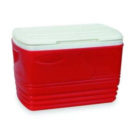 Full Size Chest Cooler, 32 qt, Red