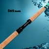 Fiblink Catfish Fishing Rods, 1 Piece/2 Piece Catfishing Pole, Portable