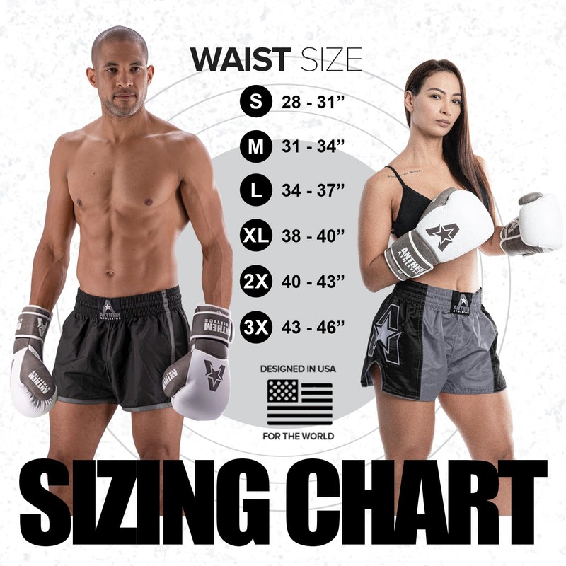 Anthem Athletics - Pantalones cortos para Muay Thai (50 /