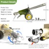 TIETHEKNOT Stainless Steel Mini Cannon Model with Recoil Mechanism -