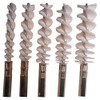 Nylon Barrel, Pipe,Hole, Internal and Thread Cleaning Brush 5 Piece