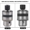 FTVOGUE 3-Jaw Clip Drill Chuck Adapter Converter 8 mm Fixed