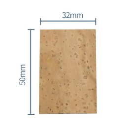 Danchet Saxophone Accessories,Soprano Sax Cork Replacement Kit,2 pcs Saxophone Cork, Glue, Cork Grease, Knife, Taping, and Sandpaper