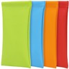 Glasses Case Squeeze Top Sunglasses Sleeve Pouch Leather Case Soft